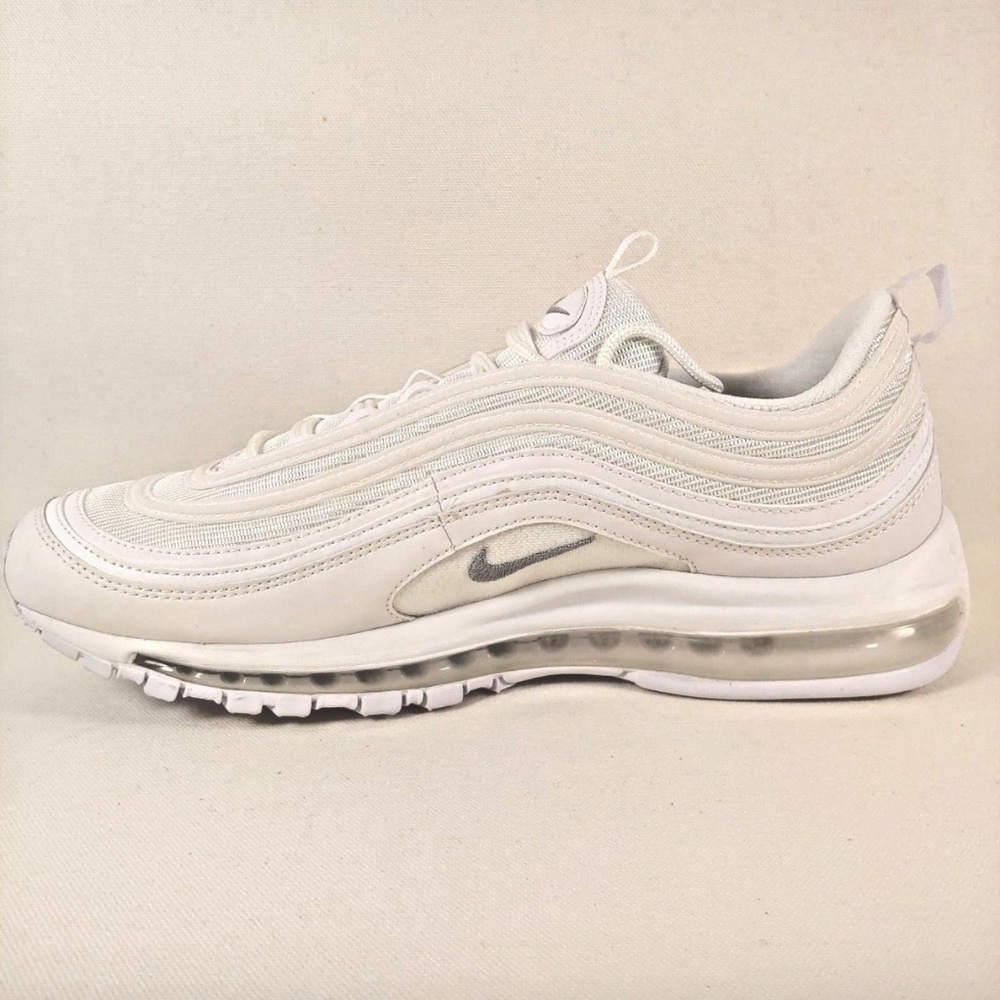 Nike Air Max 97 Triple White Sneakers - Picture 5 of 8
